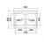 Zlewozmywak Pyramis INTL 80x60 2B len 100117801